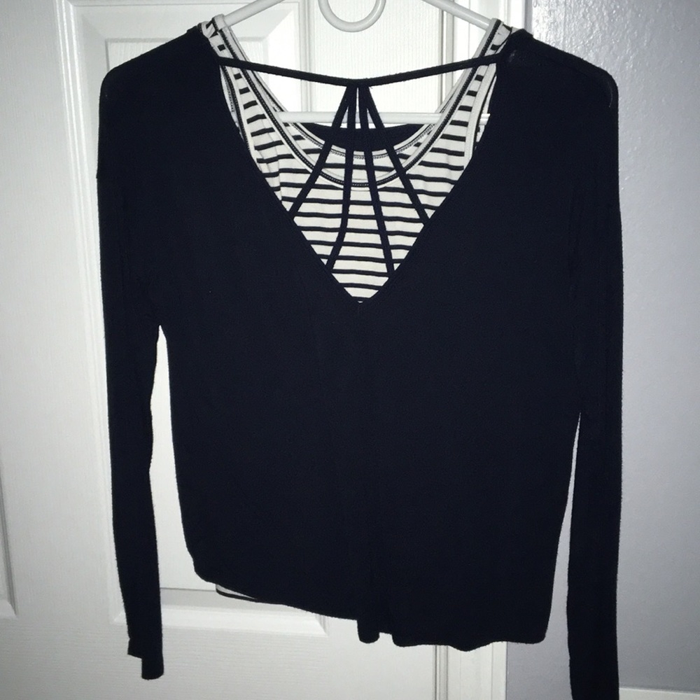 Abercrombie kids double layer top